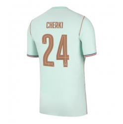 Strój piłkarski Francja Rayan Cherki #24 Koszulka Wyjazdowej MŚ 2026 Krótki Rękaw
