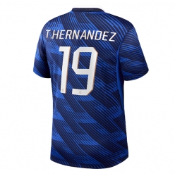 Strój piłkarski Francja Theo Hernandez #19 Koszulka Podstawowej MŚ 2026 Krótki Rękaw