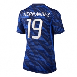 Strój piłkarski Francja Theo Hernandez #19 Koszulka Podstawowej damskie MŚ 2026 Krótki Rękaw