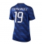 Strój piłkarski Francja Theo Hernandez #19 Koszulka Podstawowej damskie MŚ 2026 Krótki Rękaw Strój piłkarski Francja Theo Hernandez #19 Koszulka Podstawowej damskie MŚ 2026 Krótki Rękaw