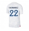 Strój piłkarski Francja Theo Hernandez #22 Koszulka Wyjazdowej MŚ 2022 Krótki Rękaw