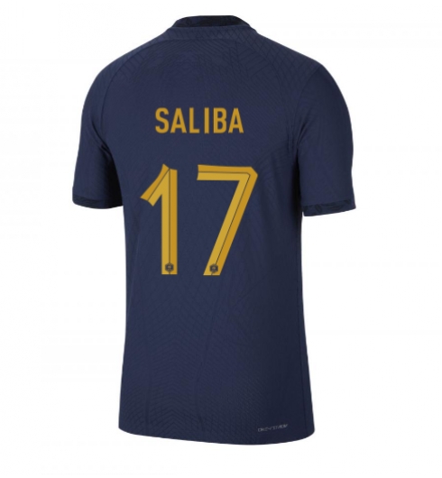 Strój piłkarski Francja William Saliba #17 Koszulka Podstawowej MŚ 2022 Krótki Rękaw