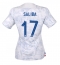 Strój piłkarski Francja William Saliba #17 Koszulka Wyjazdowej damskie MŚ 2022 Krótki Rękaw