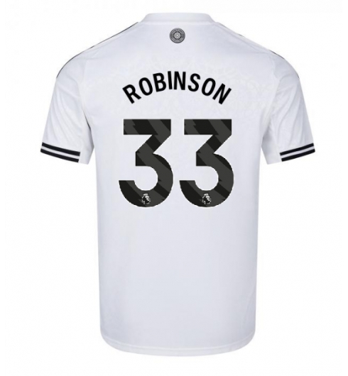 Strój piłkarski Fulham Antonee Robinson #33 Koszulka Podstawowej 2025-26 Krótki Rękaw Strój piłkarski Fulham Antonee Robinson #33 Koszulka Podstawowej 2025-26 Krótki Rękaw