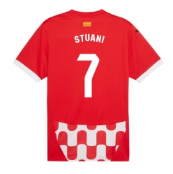 Strój piłkarski Girona Cristhian Stuani #7 Koszulka Podstawowej 2024-25 Krótki Rękaw