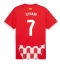 Strój piłkarski Girona Cristhian Stuani #7 Koszulka Podstawowej 2024-25 Krótki Rękaw