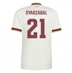 Strój piłkarski Hiszpania Mikel Oyarzabal #21 Koszulka Wyjazdowej MŚ 2026 Krótki Rękaw