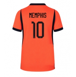 Strój piłkarski Holandia Memphis Depay #10 Koszulka Podstawowej MŚ 2026 Krótki Rękaw