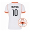 Strój piłkarski Holandia Memphis Depay #10 Koszulka Wyjazdowej damskie MŚ 2026 Krótki Rękaw