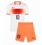 Strój piłkarski Holandia Memphis Depay #10 Koszulka Wyjazdowej dziecięce MŚ 2026 Krótki Rękaw (+ Krótkie spodenki)