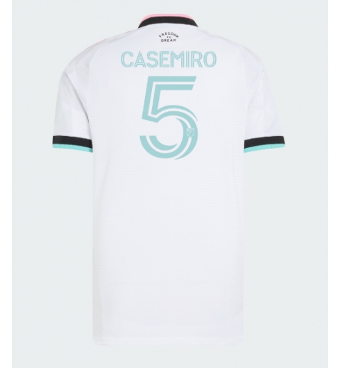 Strój piłkarski Inter Miami Casemiro #5 Koszulka Trzeciej 2026-27 Krótki Rękaw Strój piłkarski Inter Miami Casemiro #5 Koszulka Trzeciej 2026-27 Krótki Rękaw