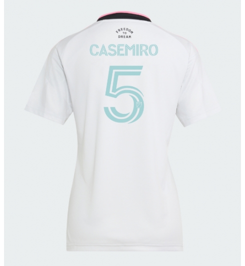 Strój piłkarski Inter Miami Casemiro #5 Koszulka Trzeciej damskie 2026-27 Krótki Rękaw Strój piłkarski Inter Miami Casemiro #5 Koszulka Trzeciej damskie 2026-27 Krótki Rękaw