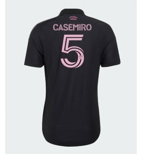 Strój piłkarski Inter Miami Casemiro #5 Koszulka Wyjazdowej 2026-27 Krótki Rękaw Strój piłkarski Inter Miami Casemiro #5 Koszulka Wyjazdowej 2026-27 Krótki Rękaw