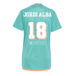 Strój piłkarski Inter Miami Jordi Alba #18 Koszulka Trzeciej damskie 2024-25 Krótki Rękaw