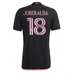 Strój piłkarski Inter Miami Jordi Alba #18 Koszulka Wyjazdowej 2023-24 Krótki Rękaw
