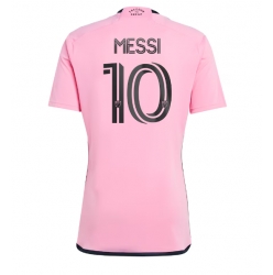 Strój piłkarski Inter Miami Lionel Messi #10 Koszulka Podstawowej 2024-25 Krótki Rękaw