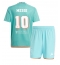 Strój piłkarski Inter Miami Lionel Messi #10 Koszulka Trzeciej dziecięce 2024-25 Krótki Rękaw (+ Krótkie spodenki)