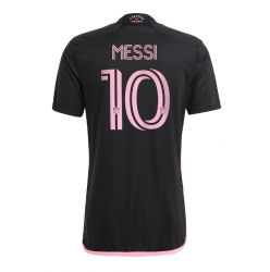 Strój piłkarski Inter Miami Lionel Messi #10 Koszulka Wyjazdowej 2024-25 Krótki Rękaw
