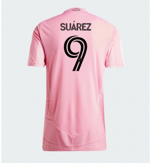 Strój piłkarski Inter Miami Luis Suarez #9 Koszulka Podstawowej damskie 2026-27 Krótki Rękaw Strój piłkarski Inter Miami Luis Suarez #9 Koszulka Podstawowej damskie 2026-27 Krótki Rękaw