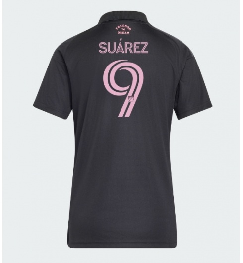Strój piłkarski Inter Miami Luis Suarez #9 Koszulka Wyjazdowej damskie 2026-27 Krótki Rękaw Strój piłkarski Inter Miami Luis Suarez #9 Koszulka Wyjazdowej damskie 2026-27 Krótki Rękaw