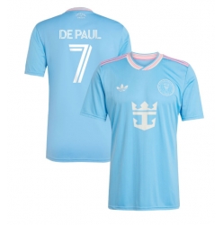 Strój piłkarski Inter Miami Rodrigo De Paul #7 Koszulka Trzeciej 2025-26 Krótki Rękaw