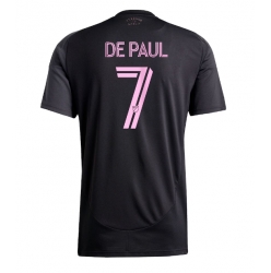 Strój piłkarski Inter Miami Rodrigo De Paul #7 Koszulka Wyjazdowej 2025-26 Krótki Rękaw