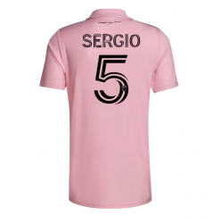 Strój piłkarski Inter Miami Sergio Busquets #5 Koszulka Podstawowej 2023-24 Krótki Rękaw