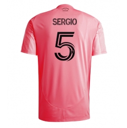 Strój piłkarski Inter Miami Sergio Busquets #5 Koszulka Podstawowej 2025-26 Krótki Rękaw