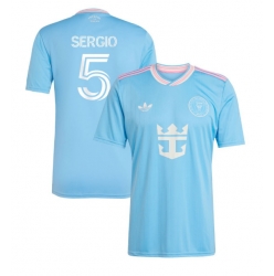 Strój piłkarski Inter Miami Sergio Busquets #5 Koszulka Trzeciej 2025-26 Krótki Rękaw