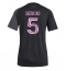 Strój piłkarski Inter Miami Sergio Busquets #5 Koszulka Wyjazdowej damskie 2025-26 Krótki Rękaw