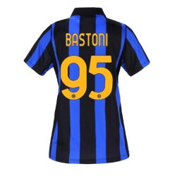 Strój piłkarski Inter Milan Alessandro Bastoni #95 Koszulka Podstawowej damskie 2026-27 Krótki Rękaw