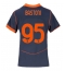 Strój piłkarski Inter Milan Alessandro Bastoni #95 Koszulka Trzeciej damskie 2025-26 Krótki Rękaw