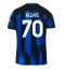 Strój piłkarski Inter Milan Alexis Sanchez #70 Koszulka Podstawowej 2023-24 Krótki Rękaw