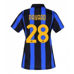 Strój piłkarski Inter Milan Benjamin Pavard #28 Koszulka Podstawowej damskie 2026-27 Krótki Rękaw
