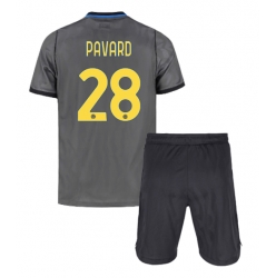 Strój piłkarski Inter Milan Benjamin Pavard #28 Koszulka Trzeciej dziecięce 2026-27 Krótki Rękaw (+ Krótkie spodenki)