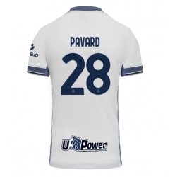 Strój piłkarski Inter Milan Benjamin Pavard #28 Koszulka Wyjazdowej 2024-25 Krótki Rękaw