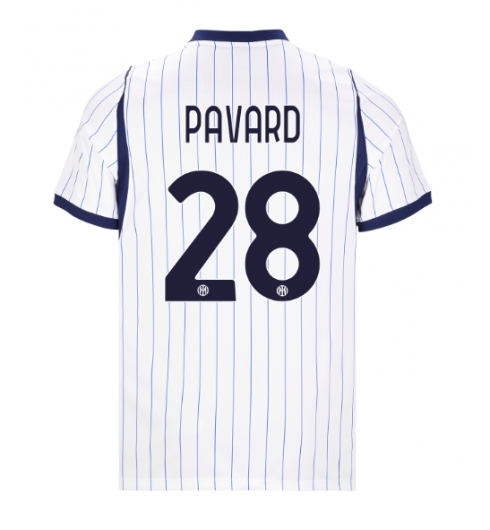 Strój piłkarski Inter Milan Benjamin Pavard #28 Koszulka Wyjazdowej 2026-27 Krótki Rękaw Strój piłkarski Inter Milan Benjamin Pavard #28 Koszulka Wyjazdowej 2026-27 Krótki Rękaw