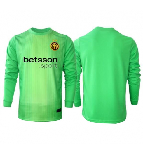 Strój piłkarski Inter Milan Bramkarskie Koszulka Trzeciej 2025-26 Długi Rękaw Strój piłkarski Inter Milan Bramkarskie Koszulka Trzeciej 2025-26 Długi Rękaw