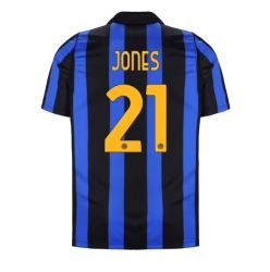 Strój piłkarski Inter Milan Curtis Jones #21 Koszulka Podstawowej 2026-27 Krótki Rękaw