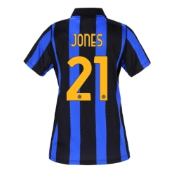 Strój piłkarski Inter Milan Curtis Jones #21 Koszulka Podstawowej damskie 2026-27 Krótki Rękaw