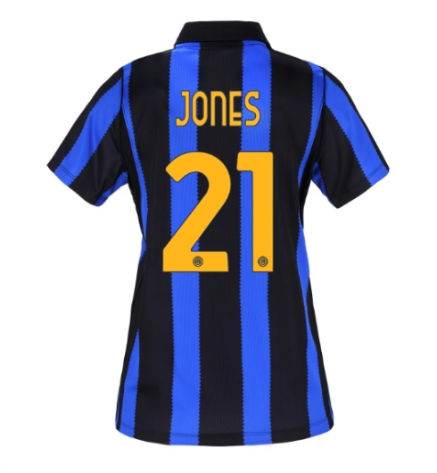 Strój piłkarski Inter Milan Curtis Jones #21 Koszulka Podstawowej damskie 2026-27 Krótki Rękaw Strój piłkarski Inter Milan Curtis Jones #21 Koszulka Podstawowej damskie 2026-27 Krótki Rękaw