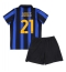 Strój piłkarski Inter Milan Curtis Jones #21 Koszulka Podstawowej dziecięce 2026-27 Krótki Rękaw (+ Krótkie spodenki)