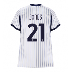 Strój piłkarski Inter Milan Curtis Jones #21 Koszulka Wyjazdowej damskie 2026-27 Krótki Rękaw