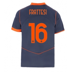 Strój piłkarski Inter Milan Davide Frattesi #16 Koszulka Trzeciej 2025-26 Krótki Rękaw
