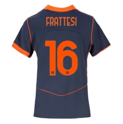 Strój piłkarski Inter Milan Davide Frattesi #16 Koszulka Trzeciej damskie 2025-26 Krótki Rękaw