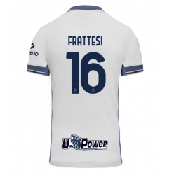 Strój piłkarski Inter Milan Davide Frattesi #16 Koszulka Wyjazdowej 2024-25 Krótki Rękaw