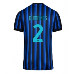 Strój piłkarski Inter Milan Denzel Dumfries #2 Koszulka Podstawowej 2025-26 Krótki Rękaw