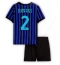 Strój piłkarski Inter Milan Denzel Dumfries #2 Koszulka Podstawowej dziecięce 2025-26 Krótki Rękaw (+ Krótkie spodenki)