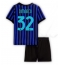 Strój piłkarski Inter Milan Federico Dimarco #32 Koszulka Podstawowej dziecięce 2025-26 Krótki Rękaw (+ Krótkie spodenki)