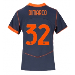Strój piłkarski Inter Milan Federico Dimarco #32 Koszulka Trzeciej damskie 2025-26 Krótki Rękaw